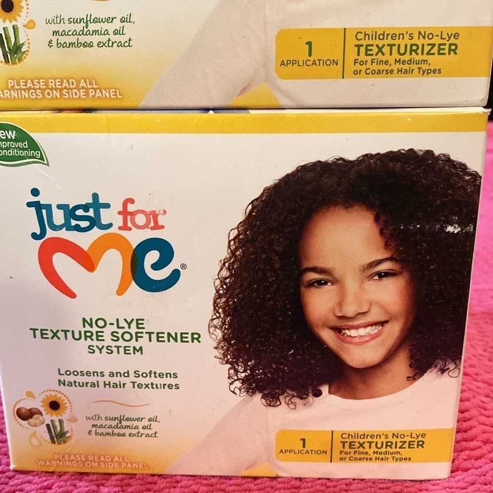 3/$20.  Just For Me No Lye Texture Softener System - Picture 2 of 12